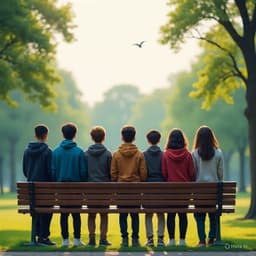 Team meeting in office discussing past roles